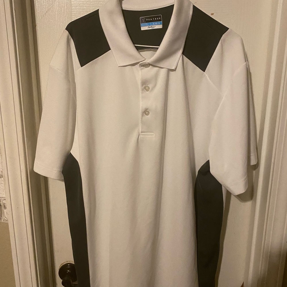 PGA Tour Air flux performance collared shirt